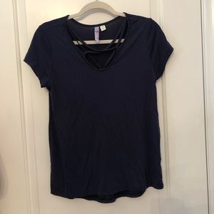 Navy Summer Top